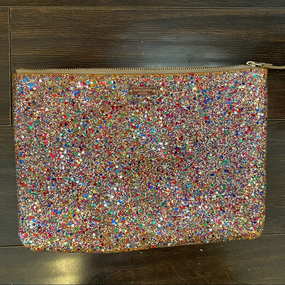 Kate Spade Glitter Clutch